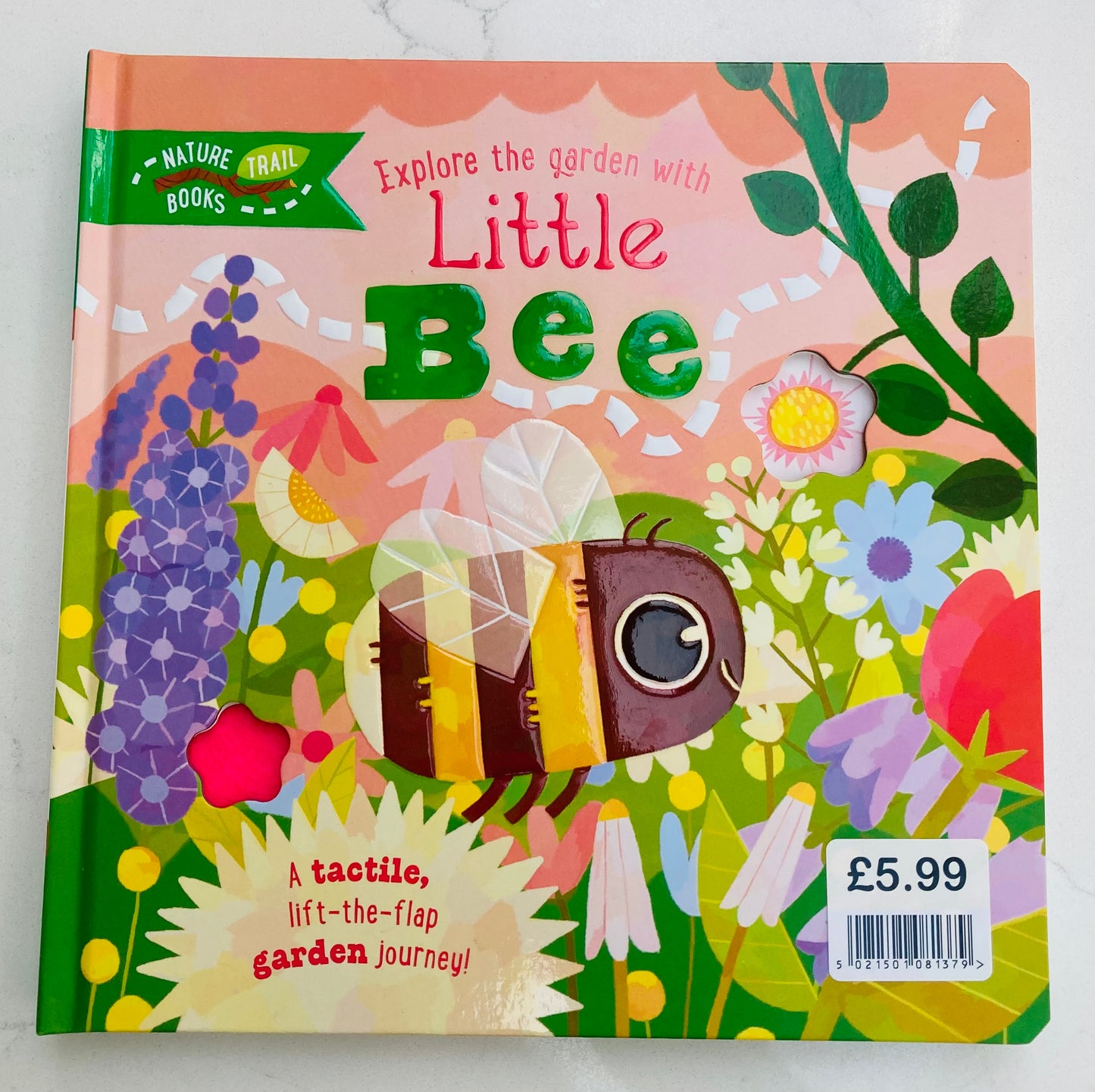Explore the garden with Little Bee medium touch and feel EPOS labelled £5.99 (was £10)