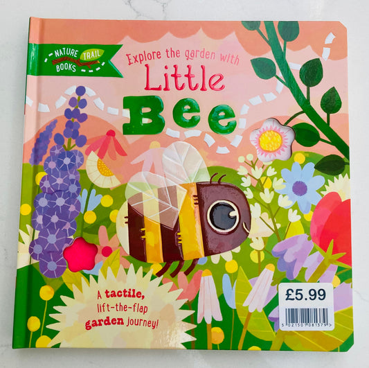 Explore the garden with Little Bee medium touch and feel EPOS labelled £5.99 (was £10)