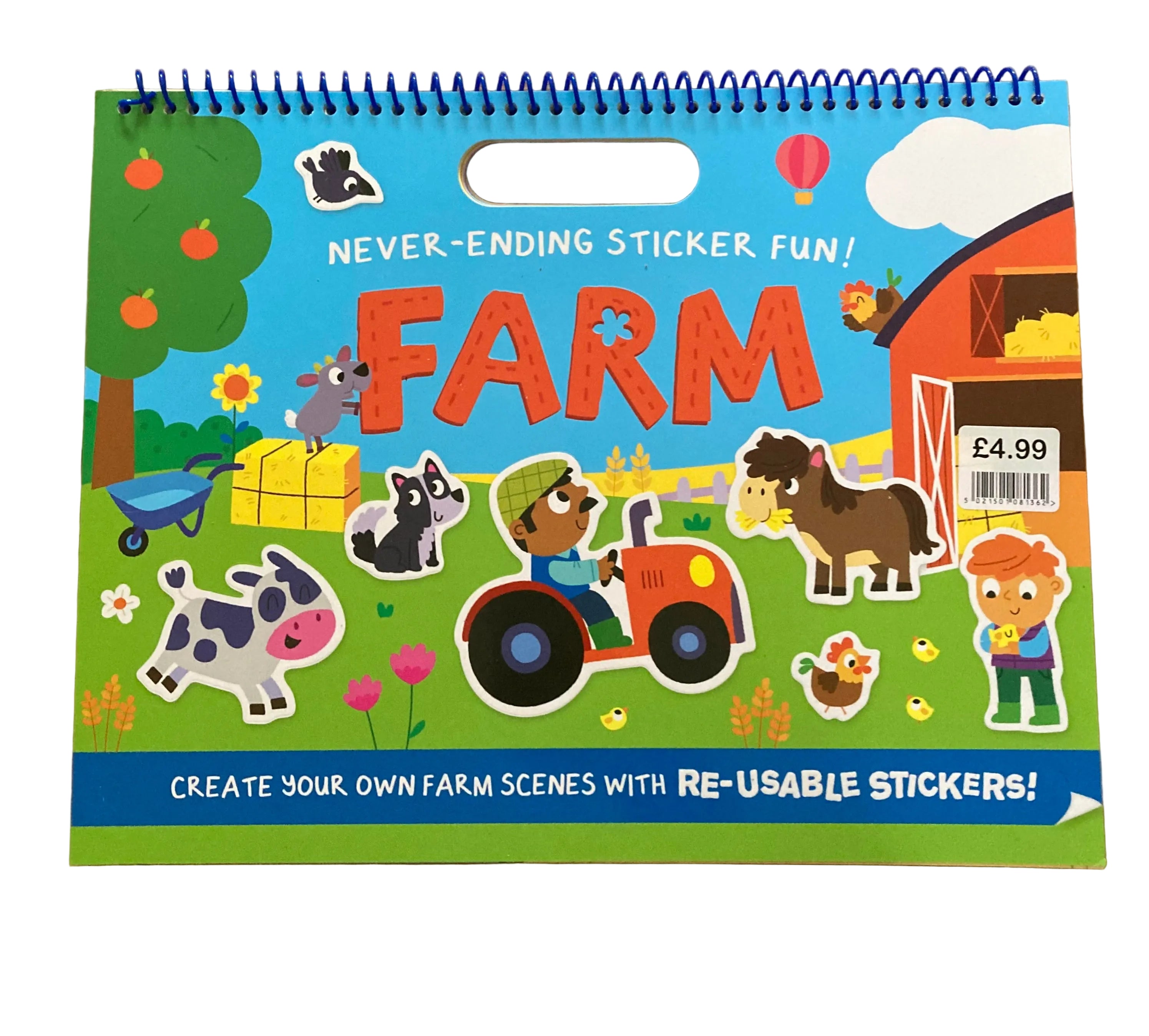 Never Ending Sticker FARM EPOS Stickered £4.99 (jacket £10)