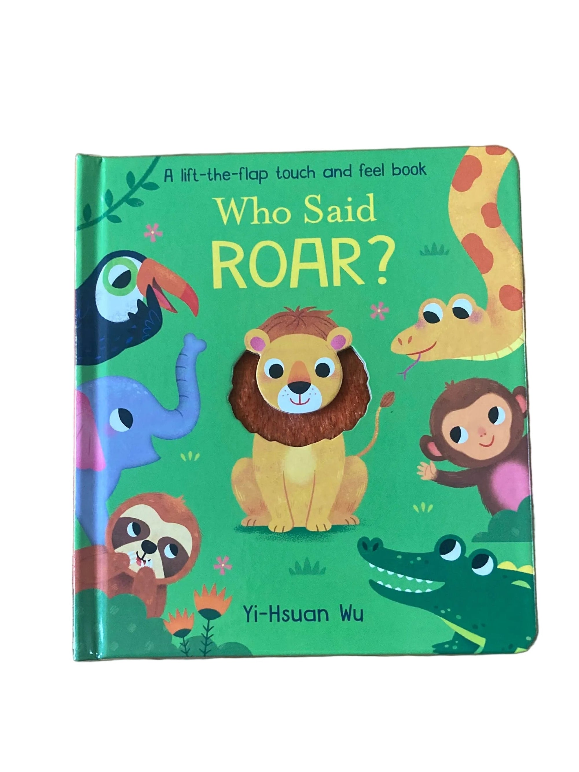 Who said Roar? Touch and Feel EPOS Stickered £5.99 (jacket £7.99)
