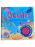 What Made That Sound ? OCEAN Small Sound Book EPOS Stickered £3.99 (jacket £6)