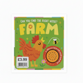 Can you find the right noise? Small Sound Book FARM - EPOS Stickered at £3.99 (jacket £6)
