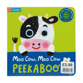 Moo Cow, Moo Cow PEEKABOO Medium Board Book - EPOS Stickered at £3.99 (jacket £6.99)