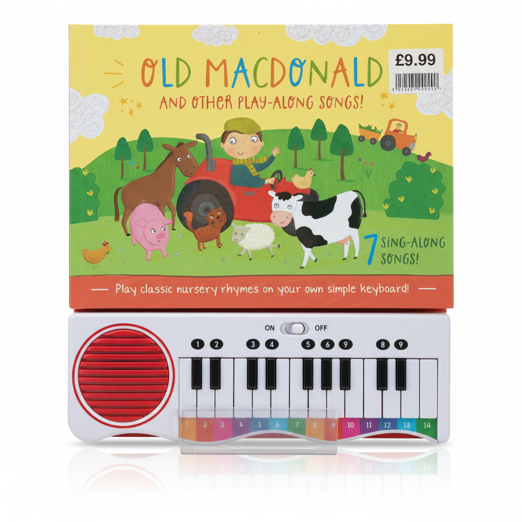 An Old MacDonald Piano Book - EPOS Stickered at £9.99 (jacket £15)