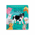 Who Said Moo? Touch and Feel EPOS Stickered £5.99 (jacket £7.99)