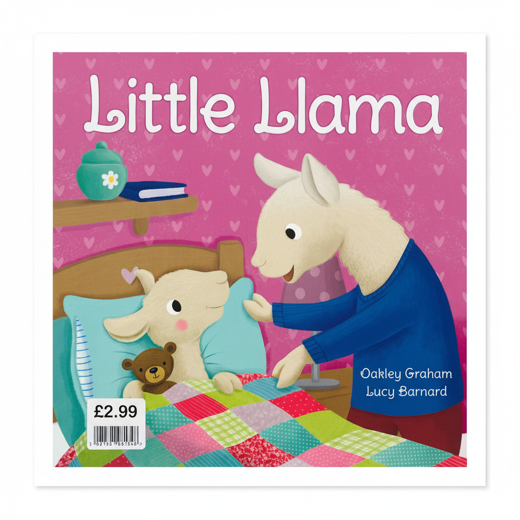 Little Llama picture flat EPOS Stickered £2.99 (jacket 6.99)