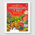 Dinosaurs & T Rex Usborne Large Paperback EPOS Stickered £4.99 (jacket £10.99)