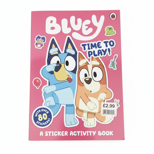 BLUEY Time to Play Sticker Activity Book