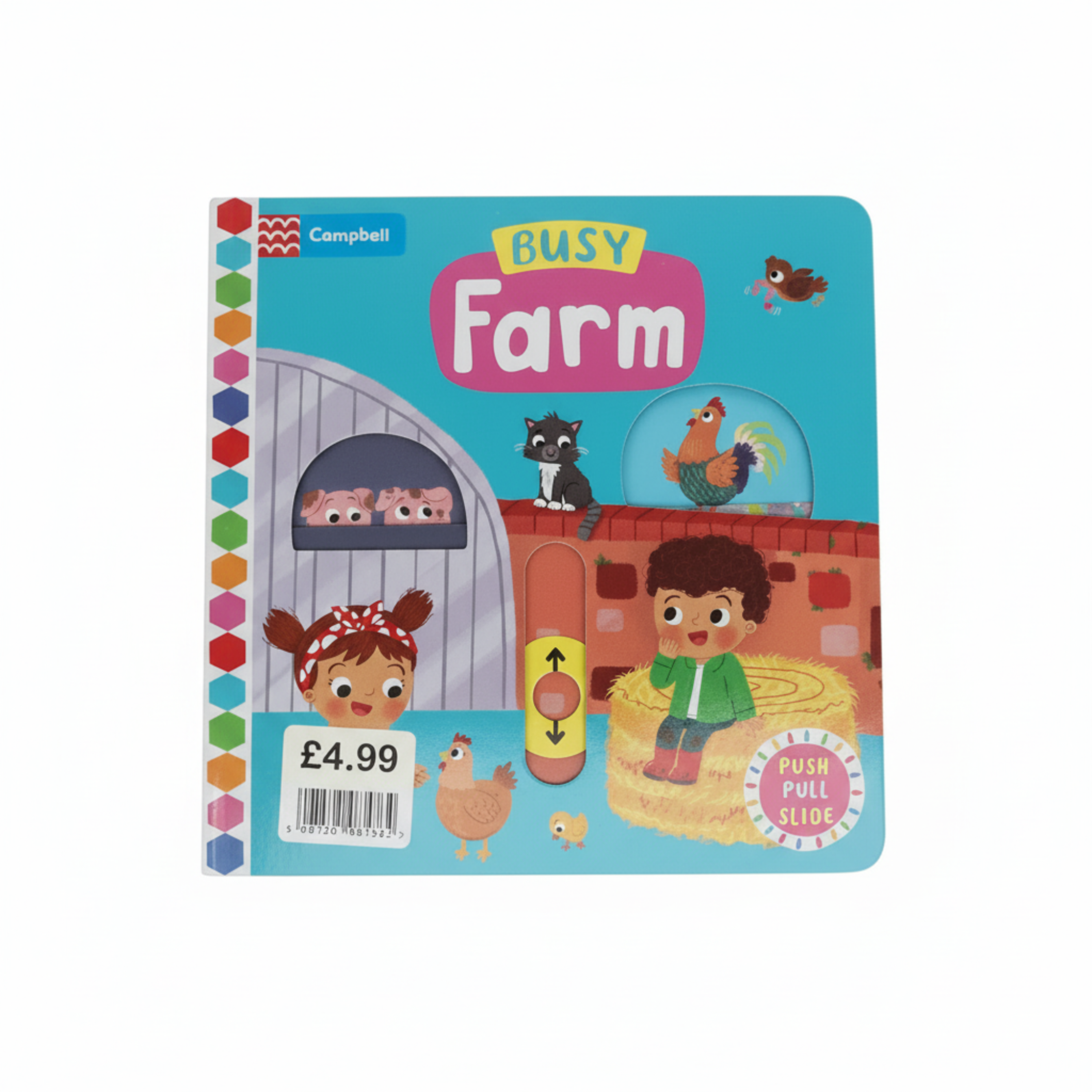 Campbell Busy Farm Medium Board Book