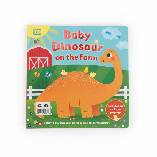 Baby Dinosaur on the Farm Children's Book
