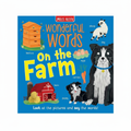 Wonderful Words On the Farm - White Border